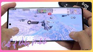 Vivo V30e Call of Duty Mobile Gaming test CODM| Snapdragon 6 Gen 1, 120Hz Display