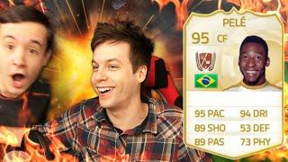 PELE IN A PACK PRANK!!!! - FIFA 15 Ultimate Team Pack Opening