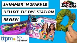 Shimmer 'n Sparkle Deluxe Tie Dye Station from Cra-Z-Art | Arts & Crafts Toy Review