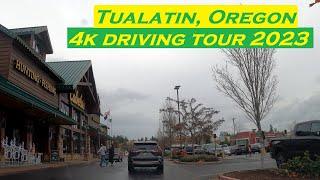 Tualatin, Oregon | 4k Driving Tour | 2023