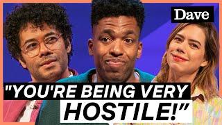 Richard Ayoade Gets HOSTILE During A Movie Quiz | Question Team | Dave