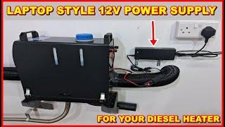 EASY FIT DIESEL HEATER 12v mains power supply NO COMPLICATED WIRING TO DO PLUG AND PLAY Heating Home