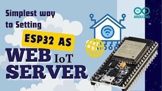 IoT Project | ESP32 as Web server for IoT | ESP32 DHT11 LED | Monitoring DHT11 and control LED