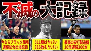 【驚愕】メジャーの前人未踏な異次元すぎる大記録20選