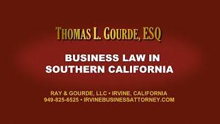 Southern California Business Law