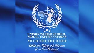 UWSMUN 2020 — Chief Guest Speech