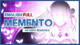 【mew】"Memento" FULL ║ Re:Zero Season 2 ED ║ Full ENGLISH Cover & Lyrics