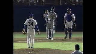 Oakland A's vs Texas Rangers (August 6, 1992) "Nolan Ryan Is Ejected, Only Time Of His Career"