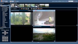 IPCorder Group CMS by KOUKAAM - IP cameras live view