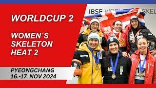 IBSF World Cup 2 Pyeongchang - Women's Skeleton - Heat 2