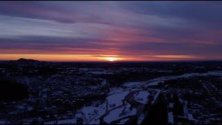 (ოზურგეთი)Ozurgeti first snow 4k