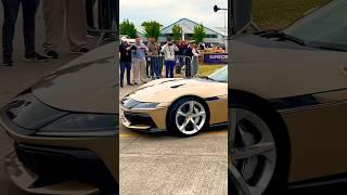 @Shmee150 NEW FERRARI 12CILINDRI IN ORO CHIARO ARRIVES AT SUPERCAR FEST! #shorts #trending #viral