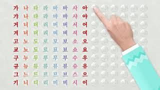 [한글 가나다]가,나,다,라 익히기(가나다읽기) 유아 한글놀이 | Korean Alphabet syllable 한글 가나다라마바사아자차카타파하