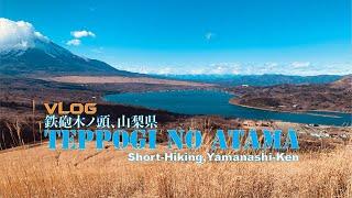 Mt Fuji from Mt Teppoginoatama, Yamanaka lake,Yamanashi-ken Hiking 山中湖、鉄砲木ノ頭、山梨県　ハイイング