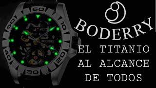 MUCHO RELOJ POR POCO DINEROBODERRY HACE LOS MEJORES RELOJES DE TITANIO ASEQUIBLES