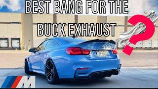 MOST AFFORDABLE EXHAUST SETUP FOR YOUR BMW F82/F80 M4/M3