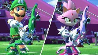 MARIO & SONIC AT THE OLYMPIC GAMES Luigi + Blaze - Archery & Fencing