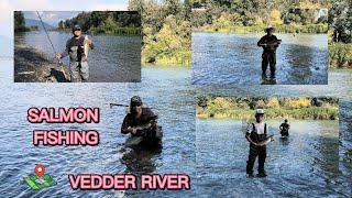 SALMON FISHING / VEDDER RIVER / BEAUTIFUL BRITISH COLUMBIA / LAKWATSERONG Jack N Poy