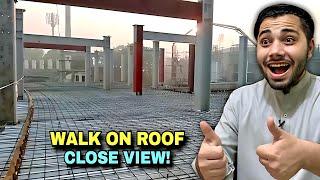 ANOTHER BREAKING!  Complete Roof Tour Of Gaddafi Stadium’s Pavilion | Karachi Me Bhi Steel Shoro!