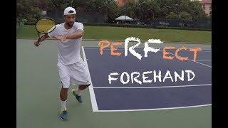 How To Hit Perfect Forehand Like Roger Federer (TENFITMEN - Episode 35)