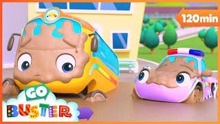Learn about Police Cars | Go Learn With Buster | Videos for Kids