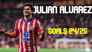 Julian Alvarez All 29 Goals For Atletico Madrid This Season - 2024/2025