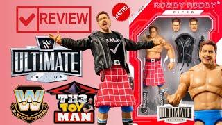 WWE ULTIMATE EDITION ROWDY RODDY PIPER REVIEW! MONDAY NIGHT WARS ULTIMATE EDITION! WWE MATTEL FIGURE