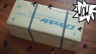 GReddy Universal Revolution RS Muffler UNBOXING