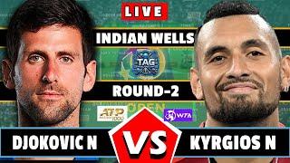  LIVE: Djokovic N vs Kyrgios N • BNP Paribas Open 2025  #Djokovic #Kyrgios #tennis #wta #at