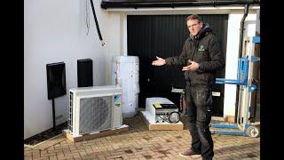 Installation Video of a Daikin Heat Pump.