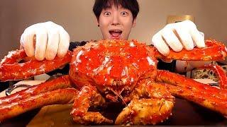 MUKBANG킹크랩 중 제일 맛있다는 레드킹크랩 먹방! 레전드 帝王蟹 キンクレプ KING CRAB EATING SOUNDS[SIO ASMR 시오]