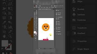 Modern Logo Design in Adobe Illustrator Tutorials #shorts #illustrator #trending
