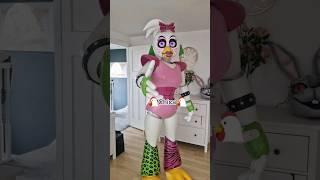 My glamrock Chica costume reveal! #fivenightsatfreddys #chica #glamrockchica #fnaf