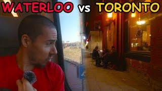 First Impressions of Kitchener, Waterloo After 39 Years in Toronto, Ontario CANADA