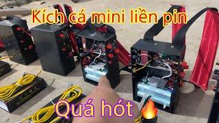 Kích cá mini kích cá liền pin quá là hót , gọn nhẹ đánh bắt hiệu quả 0348848062