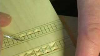 Chip Carving 104 - 3-corner negative border