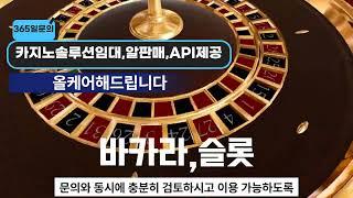 카지노 솔루션 슬롯 솔루션 파워볼 솔루션 임대 및 카지노 알 슬롯 알 정품 통합알 공급 API제공 친절상담 텔레그램 BESTALL7