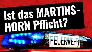 Reicht Blaulicht ohne Martinshorn? (Sonderrechte, Wegerechte, Sondersignal laut StVO bei Feuerwehr)