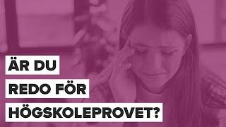 10 TIPS FÖR DIG SOM SKA TA HÖGSKOLEPROVET