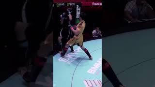Uzbekistan's Mustafayez Lands A Blitz Of Strikes To Claim Victory | #MMA #IMMAF #2033MMAAsia