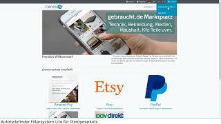 Plentymarkets - Autoteilefiltersystem