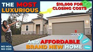 The MOST LUXURIOUS and AFFORDABLE Brand NEW Home in Ocala, FL - NO HOA or CDD