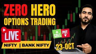 Live Trading Nifty Banknifty Options | Banknifty Expiry Option Trade Bankex | 23-Oct | #livetrading