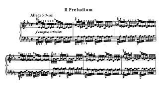 J. S. Bach - Prelude and Fugue in C minor, BWV 847 WTC Book 1