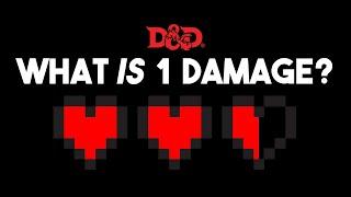 What is 1 Hit Point of Damage? D&D