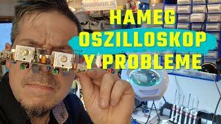 Hameg Oszilloskop HM 205-3  Probleme mit der Y-Ablenkung