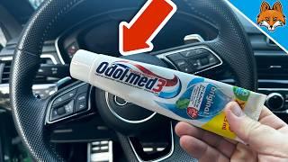 THAT'S WHY Everyone should have Toothpaste in the Car(Genius Trick)