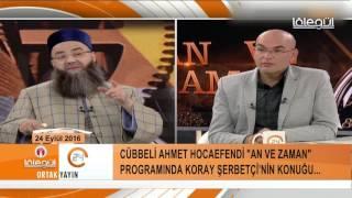 Cübbeli Ahmet Hoca ile Kanal 24 Tarihli An ve Zaman Programı 24 Eylül 2016