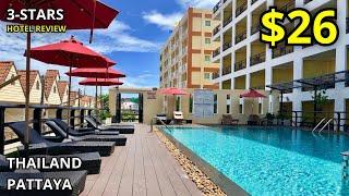 Golden Sea Pattaya Hotel, Pattaya Thailand | Hotel Review 4K 