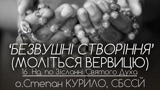 16Нд • 'Безвушні створіння!' (МОЛІТЬСЯ ВЕРВИЦЮ!) • о.Степан КУРИЛО, СБССЙ